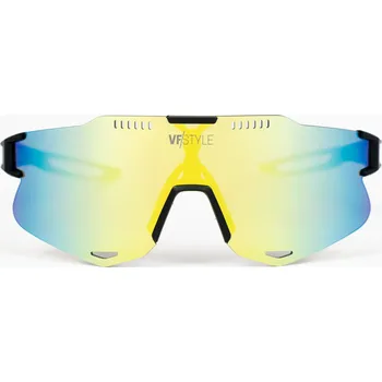 Sluneční brýle VFstyle Sportovní sluneční brýle Mateo Black x Green + Polarizační zorník ZDARMA