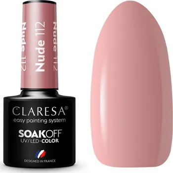 Lak na nehty Gel lak CLARESA® NUDE 112, 5g