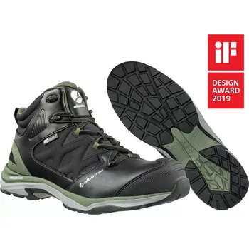 Pracovní obuv ALBATROS Ultratrail Olive CTX Mid S3 ESD kotník - 43