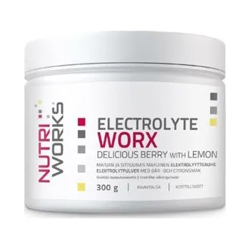 Zdraví NutriWorks Electrolyte Worx 300g delicious berry with lemon