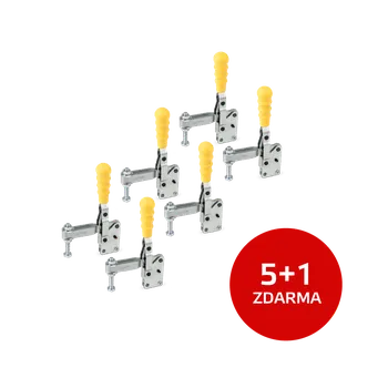 Svěrák JC Metal Sada 5+1 ks: Svislá upínka 220 UR
