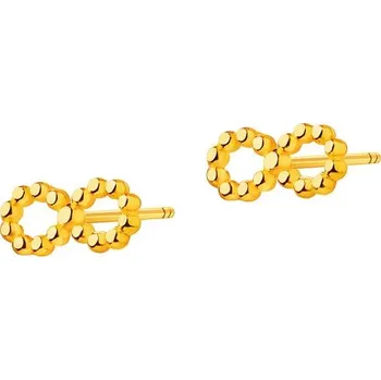 Náušnice Zlaté náušnice - nekonečno - AP532-7443