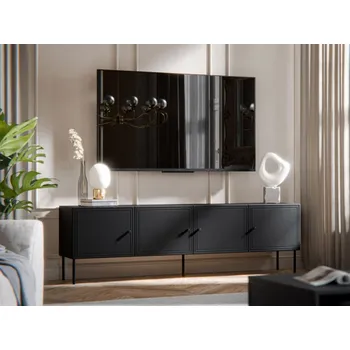 Televizní stolek TV Stolek/Skříňka, Barva: černá MIRJAN 5903211342318