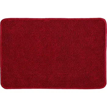 Protiskluzová podložka Kleine Wolke Marco koupelnová podložka 90x60 cm obdélníkový červená 9184468519