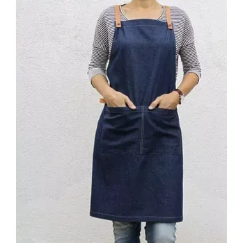 Kuchyňská zástěra Baristická zástěra džínová