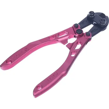 Kleště SK11 SPIDER pákové hliníkové kleště s ohnutou rukojetí - 250 mm - červené - SPD-S250RE