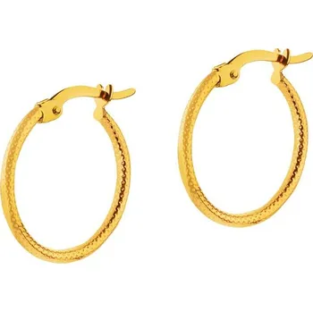 Náušnice Zlaté náušnice - kroužky, 17 mm - AP531-3941