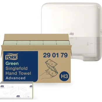 Tork zelené utěrky na ruce + zásobník