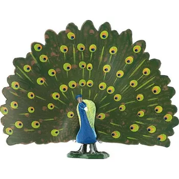 Figurka ZOOted Páv korunkatý 12 cm