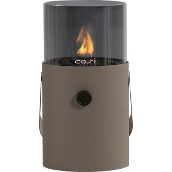 Lucerna Cosiscoop Plynová lucerna, kov, sklo, hnědá, výška 30 cm 5801430