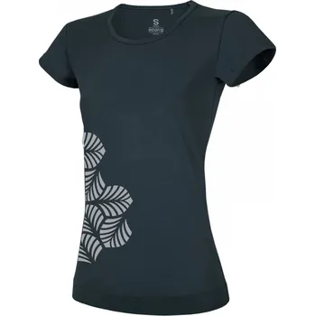 Pánské tričko Ocún Classic T Women Leafs Barva: Anthracite Obsidian, Velikost: L