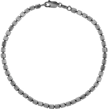 Náramek Stříbrný náramek - kostka - AP535-3221