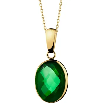 Přívěsek Zlatý přívěsek s krystalem - AP538-1408