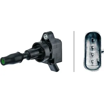 Autoelektrika Zapalovací cívka HELLA 5DA 358 168-761