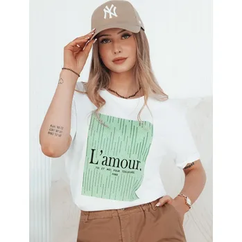 Dámské tričko Dámské triko DSTREET LAMOUR BÍLÁ L/XL