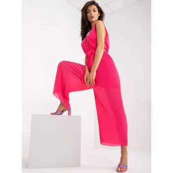 Dámský kostýmek Letní overal Och Bella růžový EU velikost: Univerzální