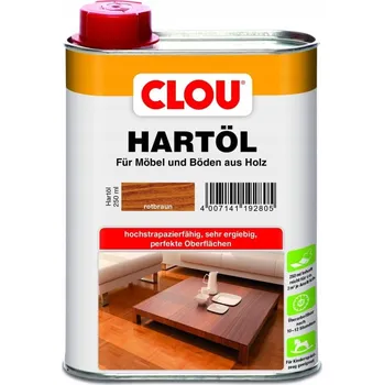 Olej na dřevo Tvrdý olej na dřevo Clou Hartöl,