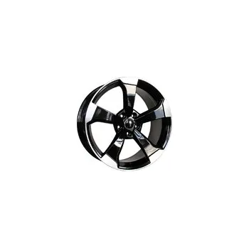 Alu kolo Racing Line XE351 AUD 7,5x17 5x100 ET40.00 černá + leštění