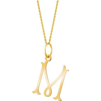 Přívěsek Zlatý přívěsek - písmeno M - Z-734 M.02