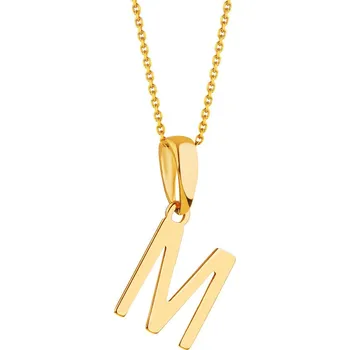 Přívěsek Zlatý přívěsek - písmeno M - Z-698 M.01