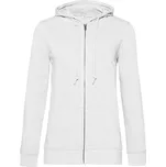 B&C Dámská mikina na zip WW36B White M