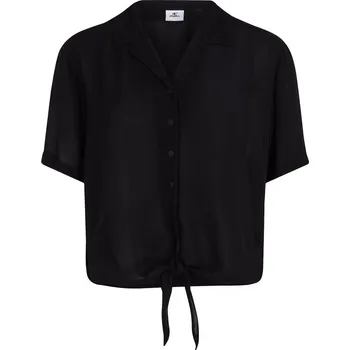 Dámské tričko Dámské Tričko s krátkým rukávem O'NEILL CALI BEACH SHIRT 1200012-19010 – Černá L