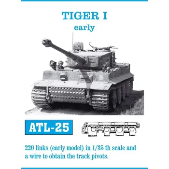 Plastikový model 1/35 ATL-025 TIGER I early - Friul Model