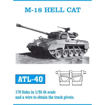 Plastikový model 1/35 ATL-040 M-18 HELL CAT - Friul Model