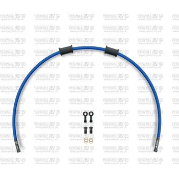 Venhill Hadice zadní brzdy Venhill POWERHOSEPLUS SUZ-7004RB-SB (1 hadice v sadě) modré hadice, černé koncovky