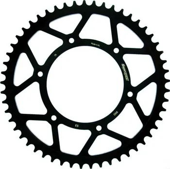 Řetězová sada pro motocykl SUPERSPROX Řetězová rozeta SUPERSPROX RFE-990:53-BLK černý 53 zubů, 520