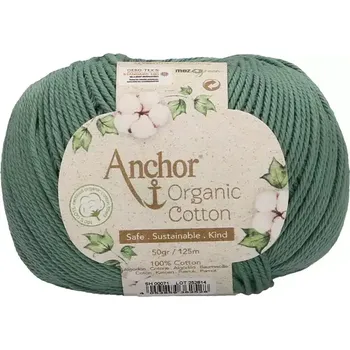 Příze Anchor Organic Cotton 71 Olivová (Bio bavlna Anchor Organic Cotton 71 Olivová)