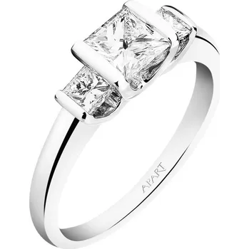 Prsten Prsten z bílého zlata s diamanty - VS2/G - 1,00 ct - ryzost 585 - 220.527