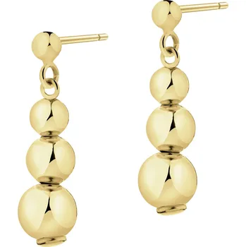 Náušnice Zlaté náušnice - kuličky - AP538-3021