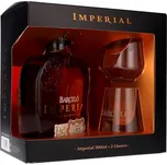 Barcelo Imperial + 2 sklenice 38% 0,7l (dárkové blaení 2 sklenice)