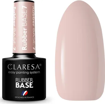 Lak na nehty Gel lak CLARESA® RUBBER Base 07, 5g