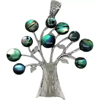 Přívěsek Přívěsek strom života velký s muší Paua