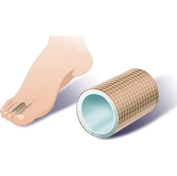 Zanni / Podospecial Italy Gelový tubulární návlek na prst s textilem Zanni vel. L