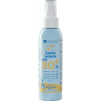 Přípravek na opalování laSaponaria BIO Latte Solare opalovací mléko pro děti SPF50+ 125 ml