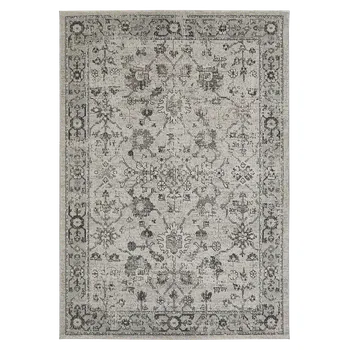 Koberec Venkovní kusový koberec Austin, 190 × 133 cm, světlešedý, 100% polypropylen 701093