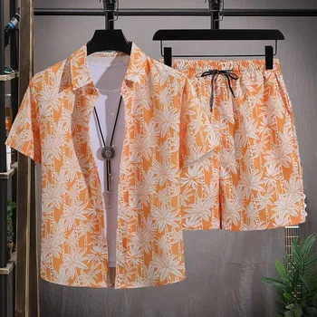 Pánský vzorovaný set Velikost: M, Barva (Varianta): TZ74 set yellow