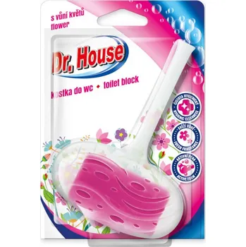 Čisticí prostředek Dr. House WC košíček vůně Květin 40g