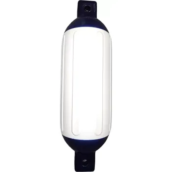 Loď Fendr podlouhlý 14x51 cm bílomodrý k lodi nebo člunu