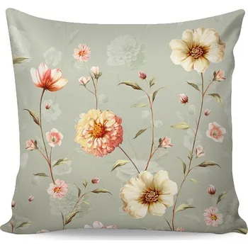 Bytový textil Matějovský Ložní povlečení bavlna deluxe - digital tisk - FLORAL velikost: 40x40 cm