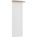 Massivo.cz Věšákový panel Marone Elite s policí, bílá-dřevo, masiv, borovice