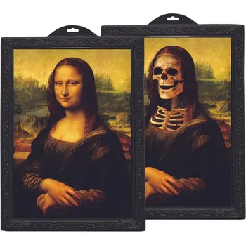 Party dekorace Fotorámeček hologram Mona Lisa 36x48cm