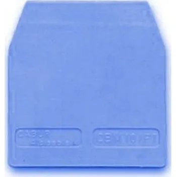 Koncová přepážka pro svorku Cabur CBI061 modrá CBC.2-4-6-10 Ex