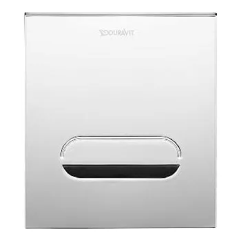 Splachovací tlačítko Duravit DuraSystem - Elektronické ovládání splachování pisoáru, síťové napájení, lesklý chrom WD5007023000