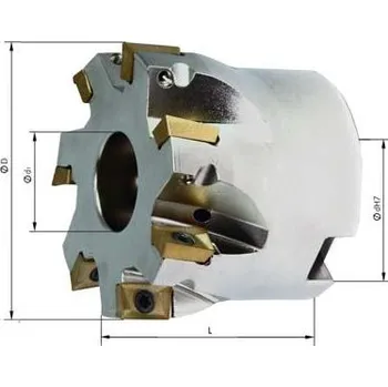 Příslušenství k frézce Hlava pro rohovou frézu 90° z8 vnitř. chl. d63mm pro apkt10