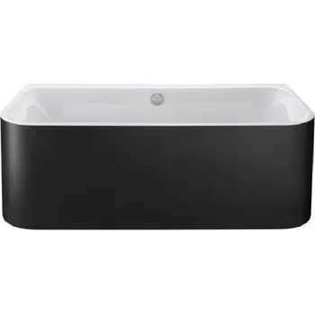 Vana Duravit Happy D.2 Plus - Volně stojící vana, 180x80 cm, bílá/graphit super matt 700451800000000