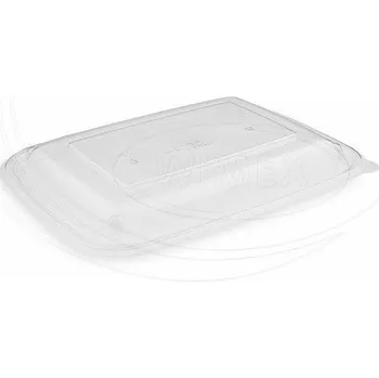 Jednorázové nádobí Víčko pro menu mísu do mikrovlnky L 50 ks